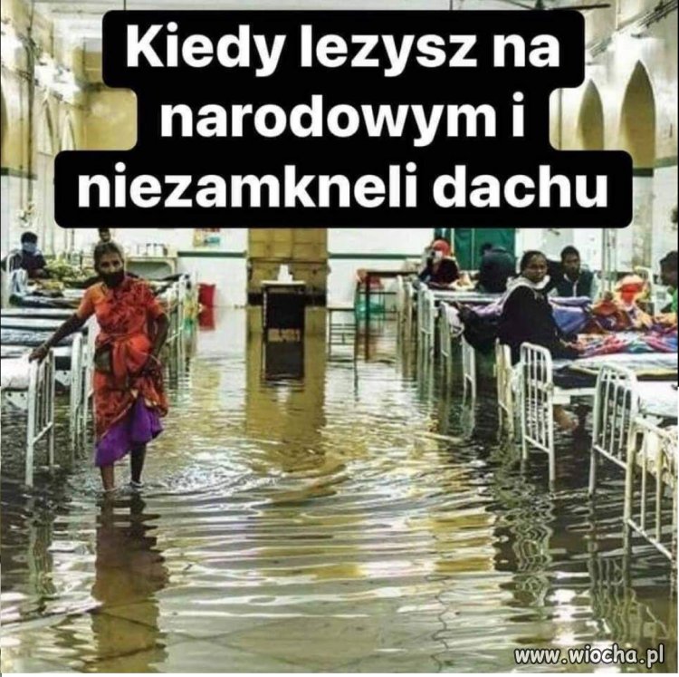 Gdy się już w końcu dostałeś do szpitala