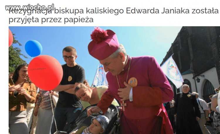 Honorowo zrezygnował z funkcji 