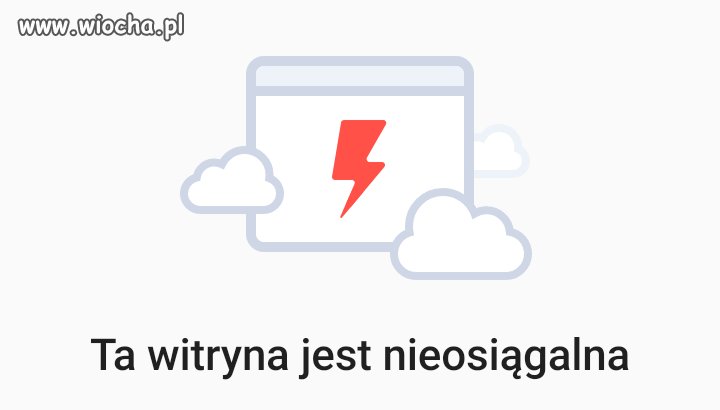Nawet przeglądarka internetowa popiera strajk