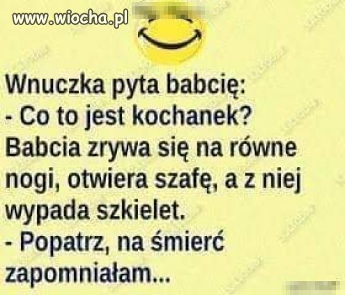 Zapominalska babcia 