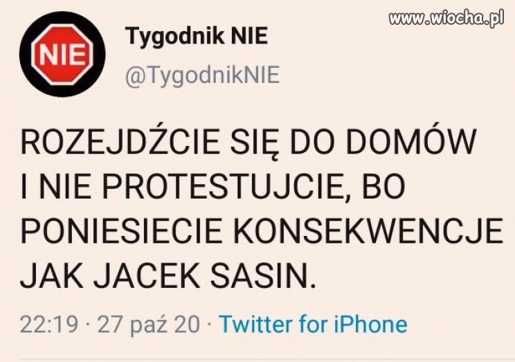 Poniesiecie konsekwencje