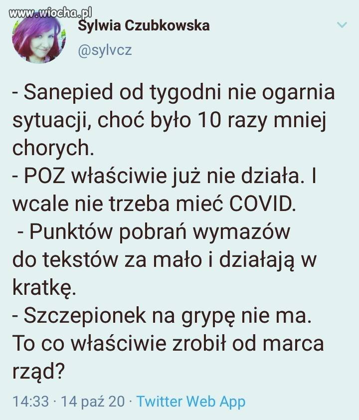 Słuchałem jednego z ważnych lekarzy