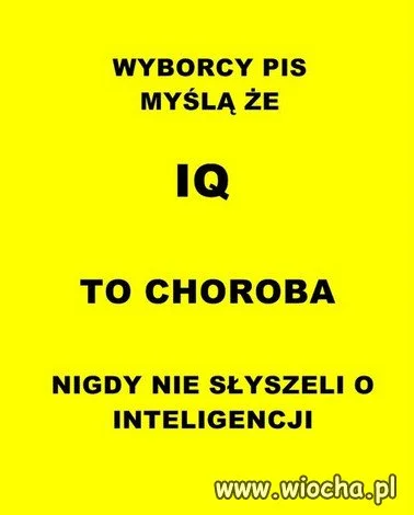 To tylko pisowcy!