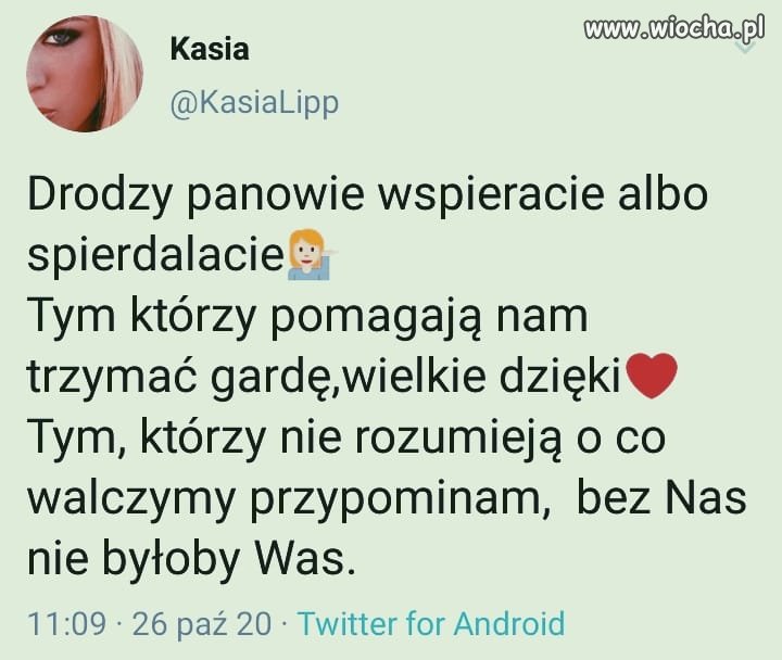 Drodzy panowie!