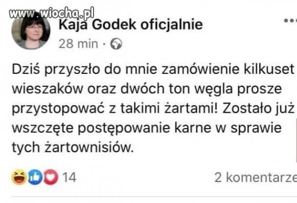 Komu się żalisz...