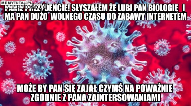 Drobna prośba i zarazem sugestia do ciebie adrian