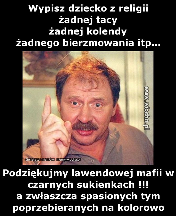 Wypisz dziecko z religii