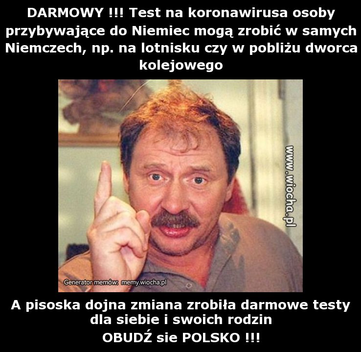 DARMOWY !!! Test na koronawirusa osoby