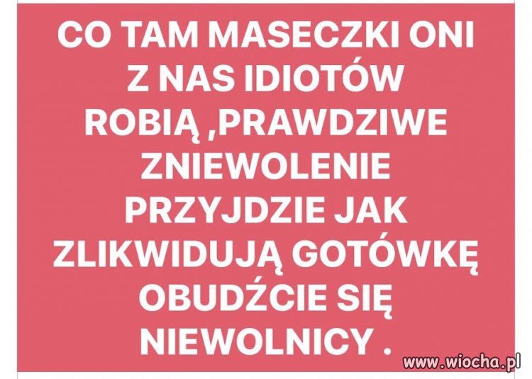 Idiotów z nas robią.