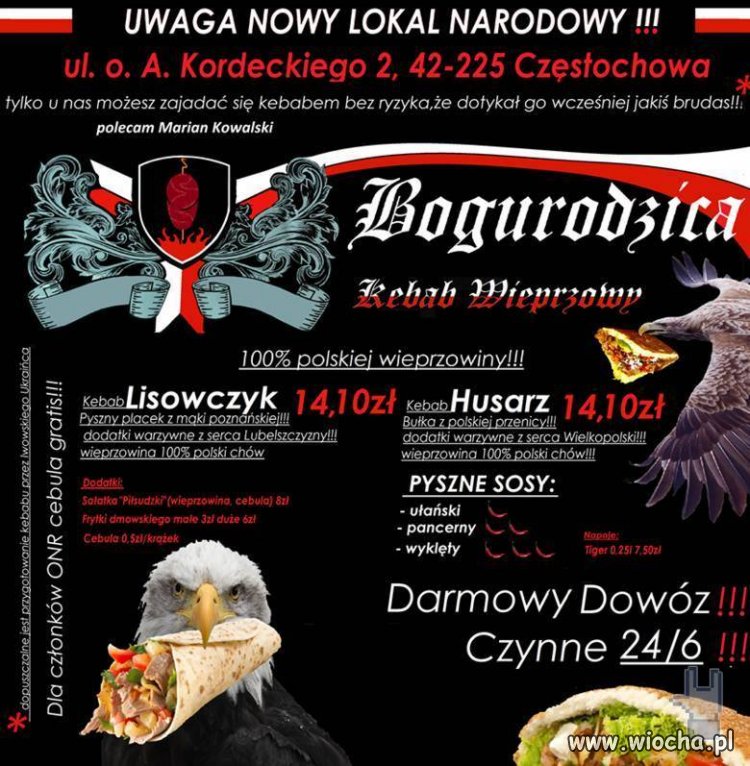 UWAGA! Nowy lokal narodowy...