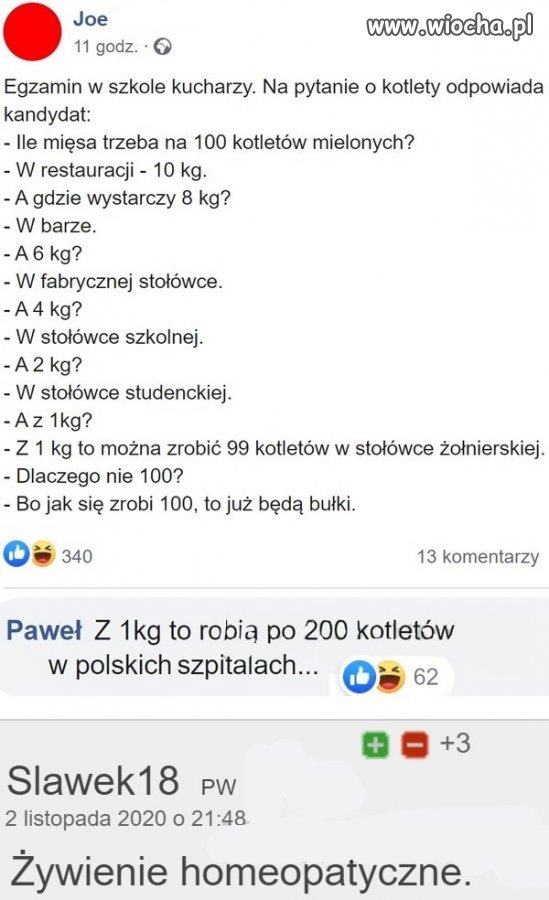 Egzamin na kucharza
