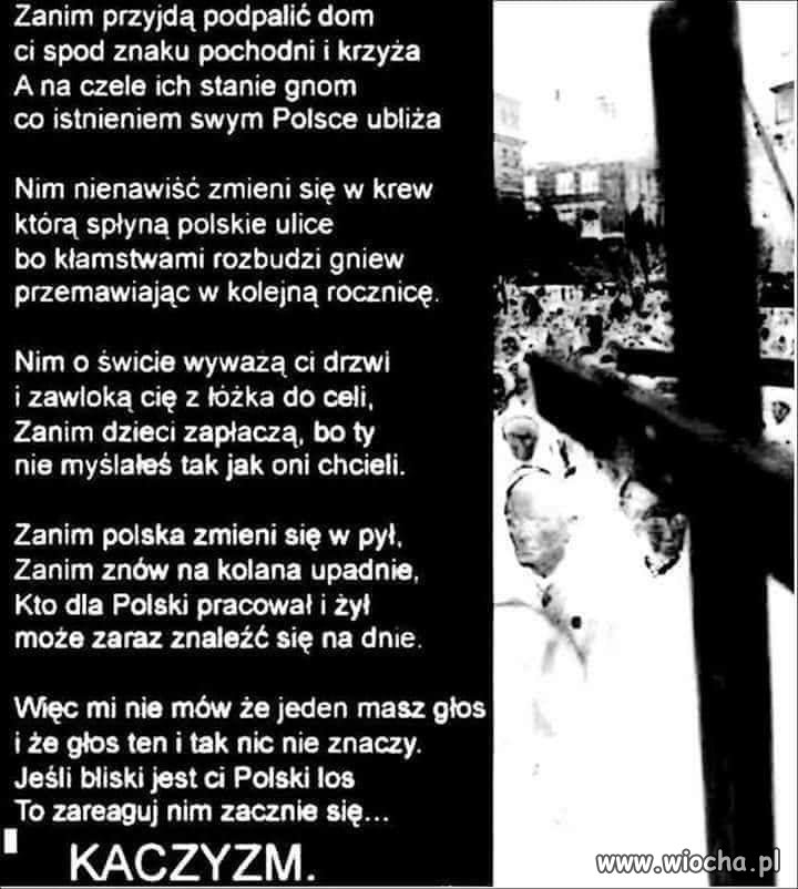 Piękny wiersz ...