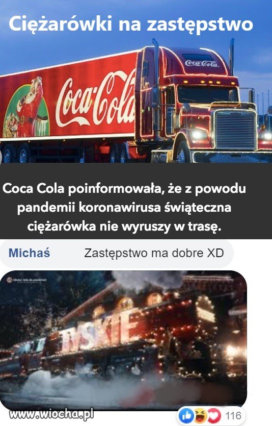 Ciężarówki w  trasie