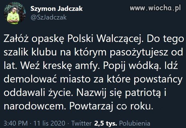 Przepis na patriotę 