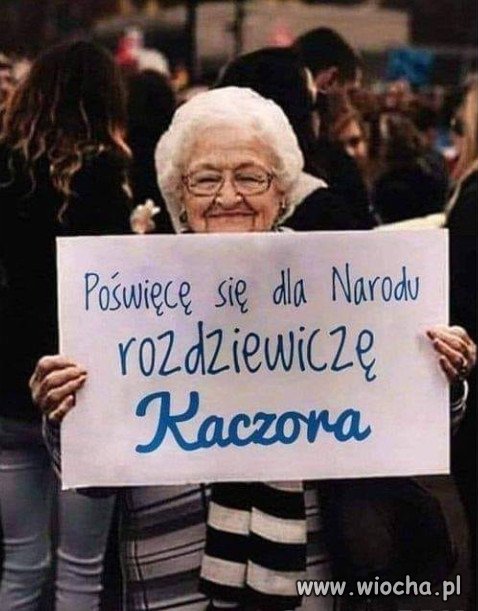 Poświęcenie kobiet dla Jarosława Kaczyńskiego...