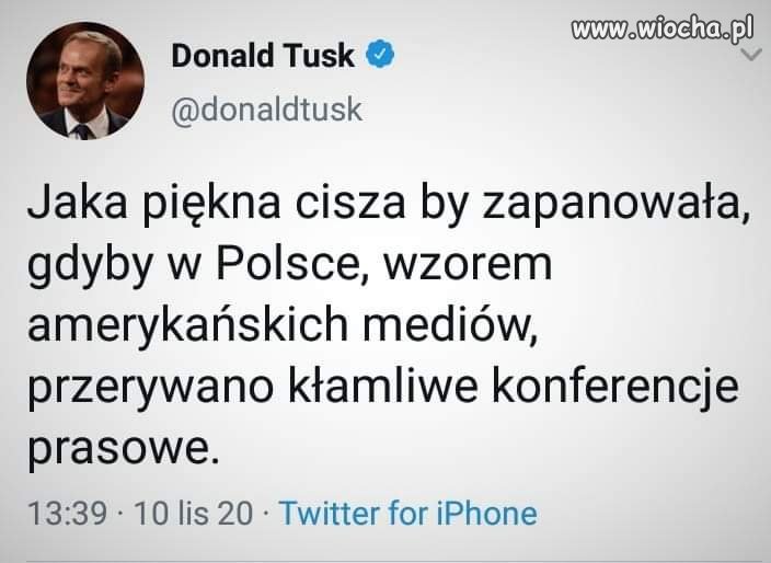 Jaka piękna cisza by zapanowała