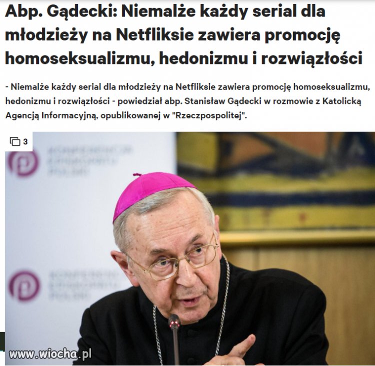 Odezwał się facet w kiecce i w różu