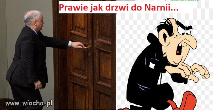 Odkryto drzwi do Wioski Smerfów