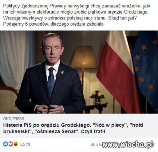 Słychać wycie? Znakomicie – Grodzki trafił w sedno