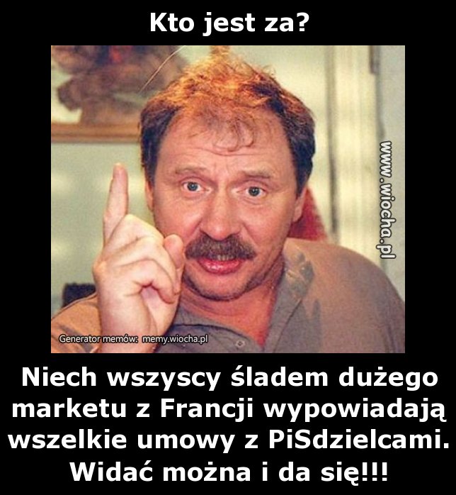 Kto jest za?