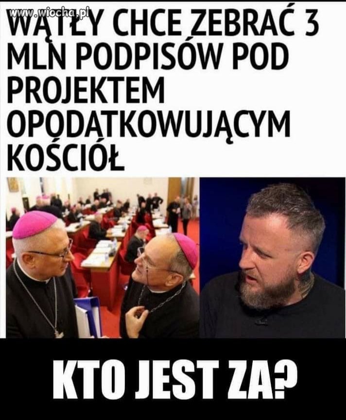 Jestem za tym!