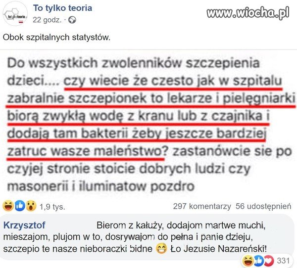 Obok szpitalnych statystów