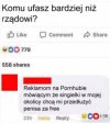 Rząd vs zaufanie