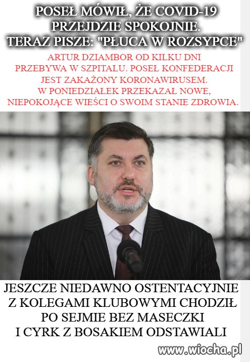 Przecież cowid 19 to ściema 