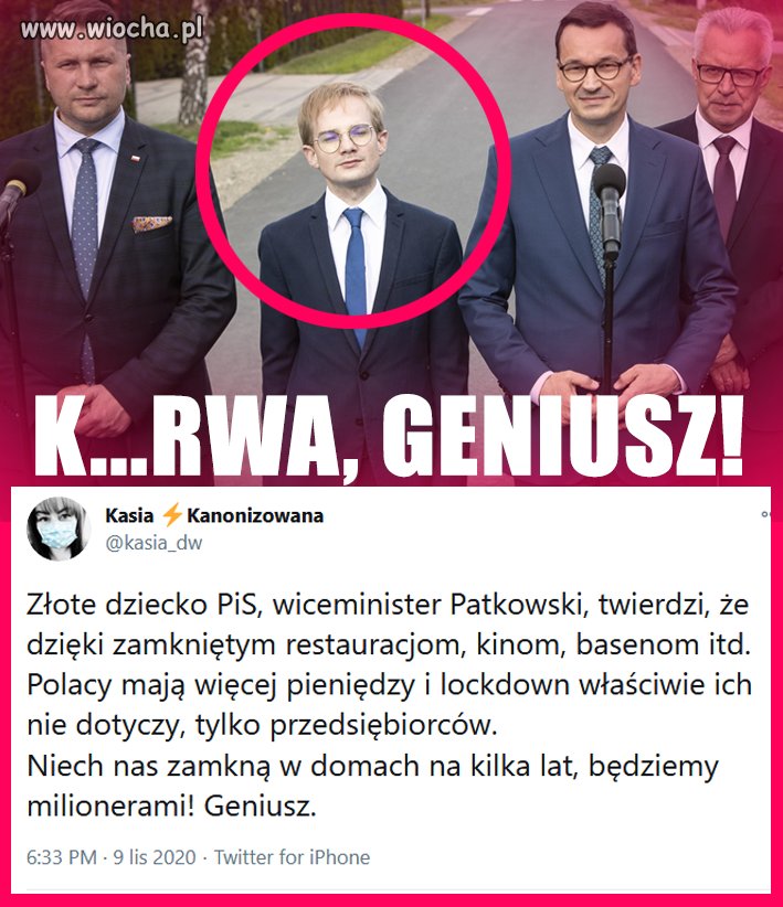 Geniusz.  K..wa geniusz. 
