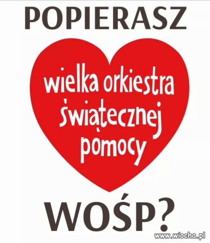 Popieram od zawsze 