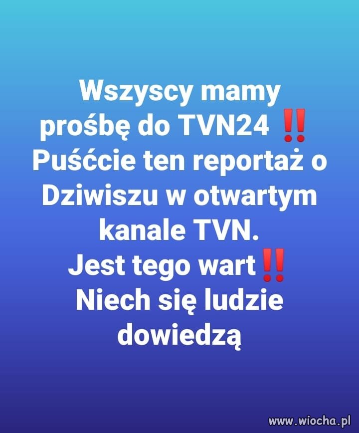 Niech wszyscy Polacy poznają prawdę ...