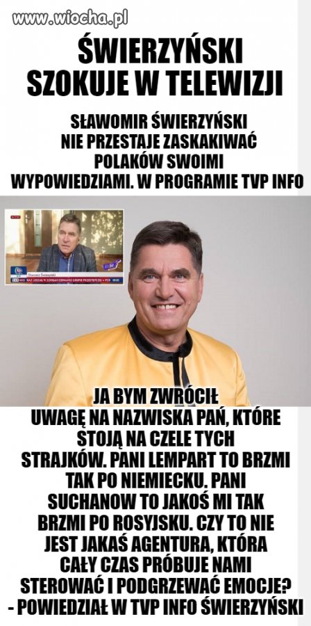 Najpierw Najman teraz Świerzyński