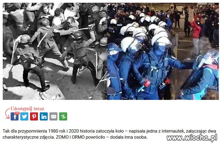 Tak dla przypomnienia 1980 rok i 2020: