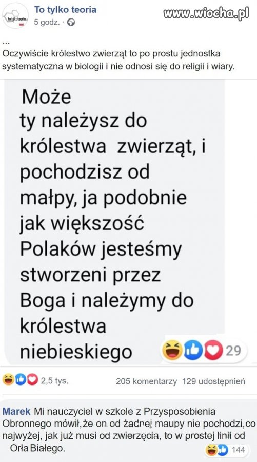 Jednostka systematyczna w biologii   to tylko teoria