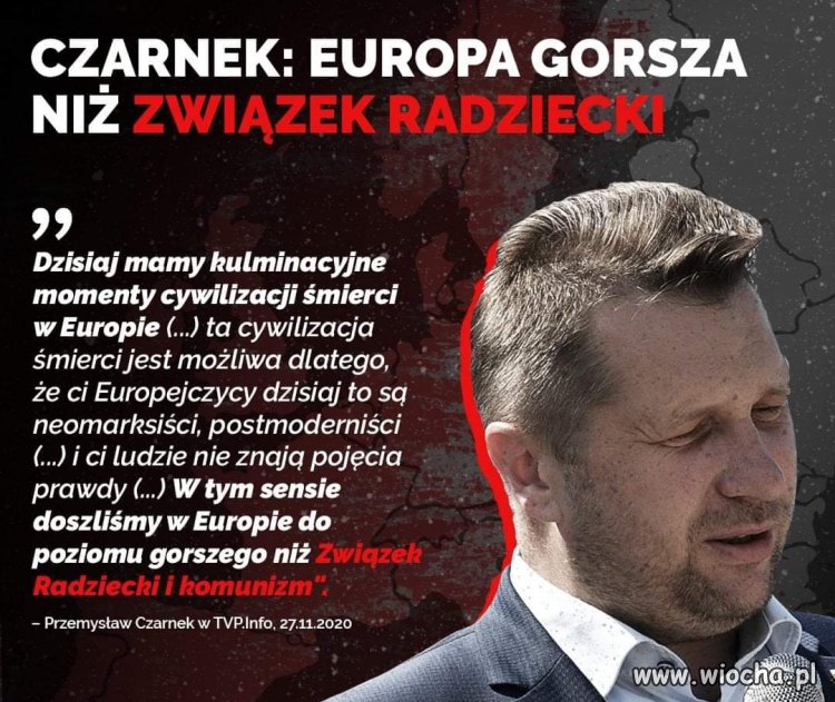 Europa gorsza niż związek radziecki