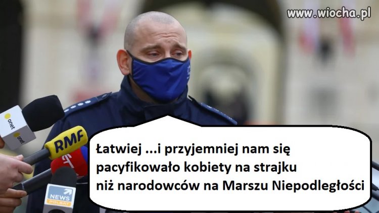 Ciężka jest praca policjanta