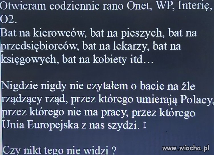 Pytanie na dzień dobry