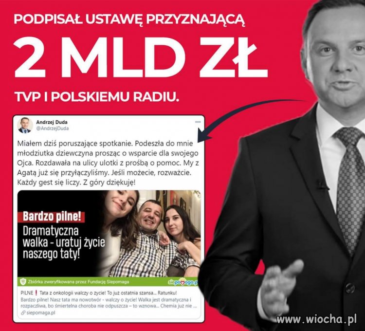 Poruszający apel Prezydenta