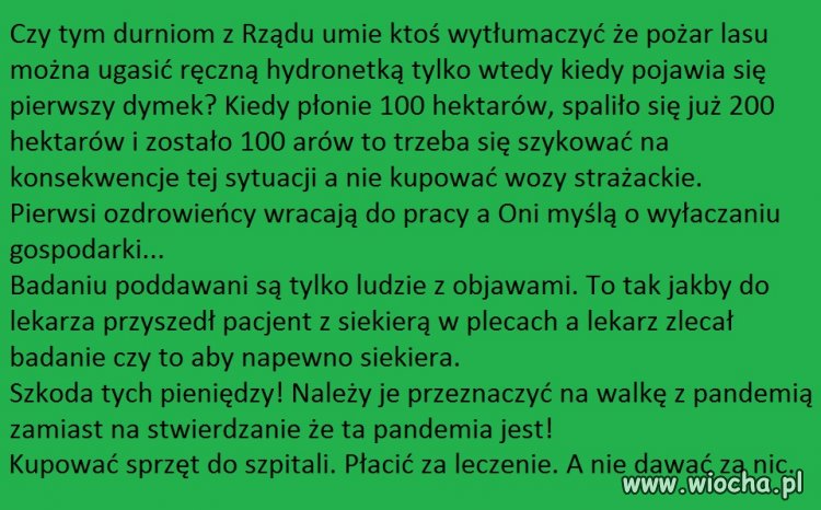 Może ktoś się opamięta