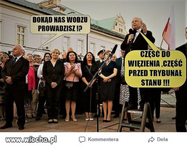 Wuc Kaczynski prowadzi...
