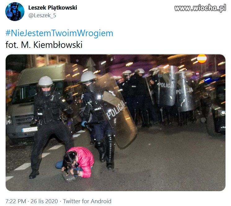 OMON-owcy i ZOMO-wcy biją nasze kobiety !