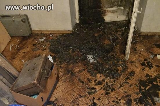 Zniszczenie dokonane przez pożar wywołany...