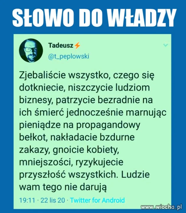 Dobrze powiedziane ...