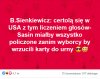 Sasin ekspert PiSu od wszystkiego...