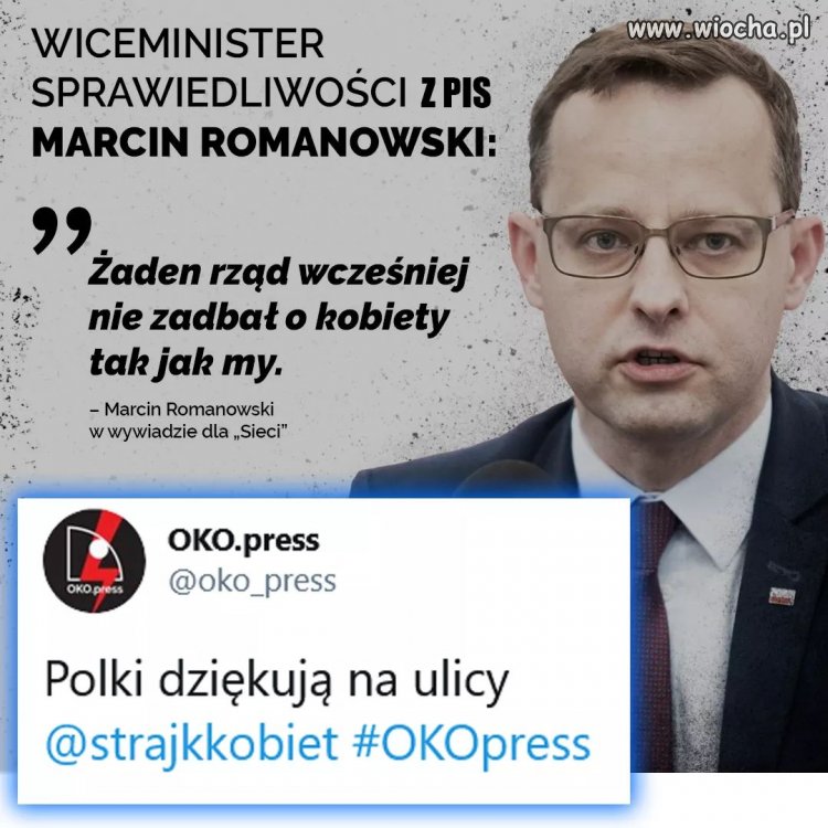 Polki dziękują na ulicy