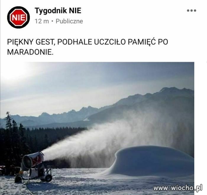 Piękne pożegnanie Diego