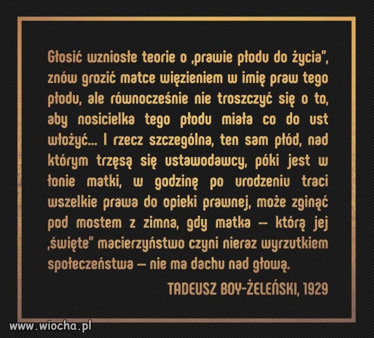 Minęło prawie 100 lat