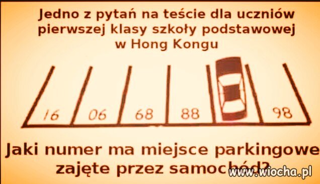 Dziecko rozwiązuje to w 2 s 