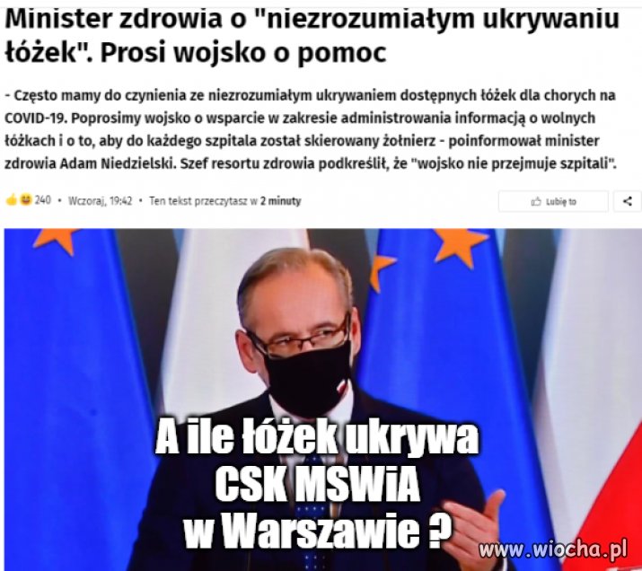 Może sprawdzimy ile łóżek ukrywacie dla siebie