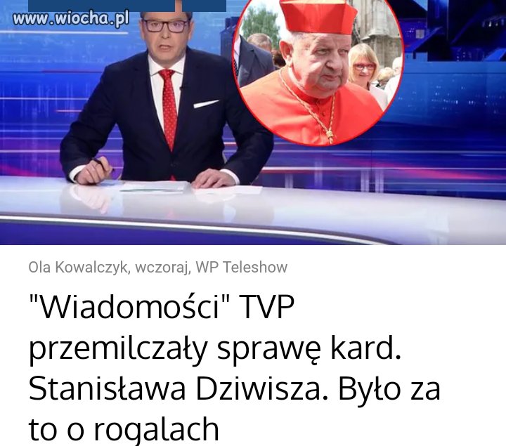 Bo kaczor na miesięcznicy i rogale są ważniejsze